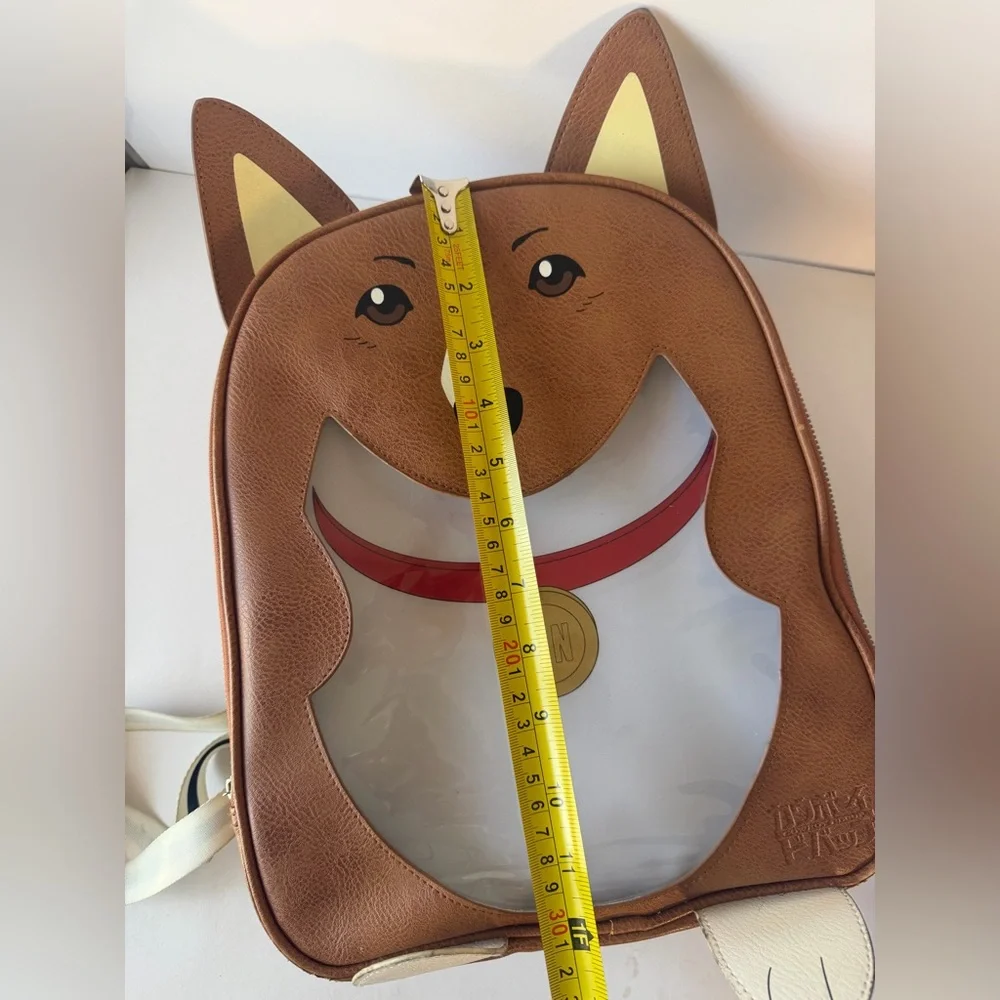 Bioworld Brown and White Corgi Carrier Backpack‎